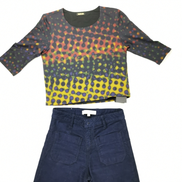 OSKLEN Tropicolor Printed Cropped Top Size M - Picture 1 of 7